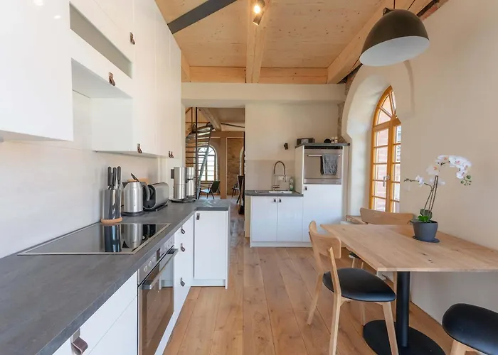 公寓 Ab 1 Pers Hexenburgbeidresden Mit Fasssauna 2-geschossige Galeriewohnung Mit Whirlpool, Balkon, Kamin - Naehe Saechsische Schweiz Dresden *